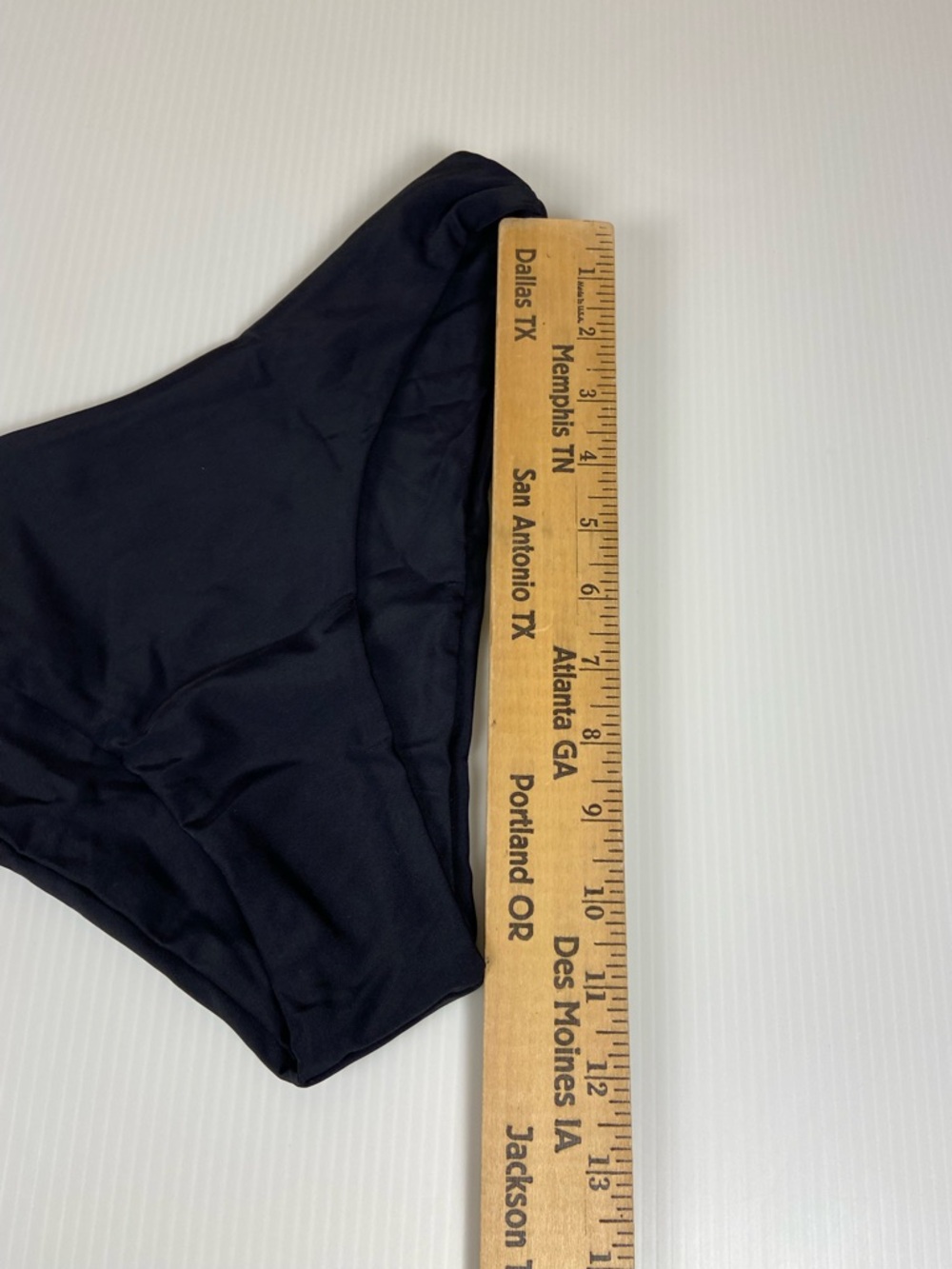 ZAFUL Black Bikini Set Medium Triangle Top High Cut Bottom NWT - Picture 12 of 14